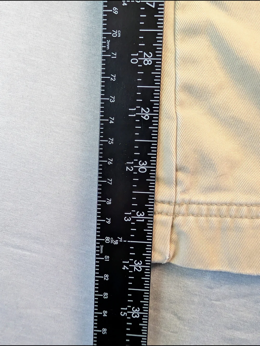 Vintage Y2K Abercrombie & Fitch Low Rise Flare Pants Women's 10‎ Beige